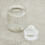 Set of 6 Glass Storage Jars - 250ml