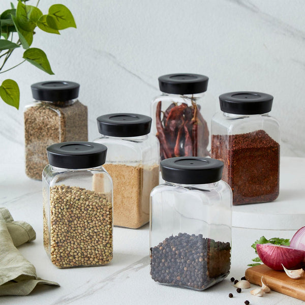 Storage Containers, Set of 6 - 500ml