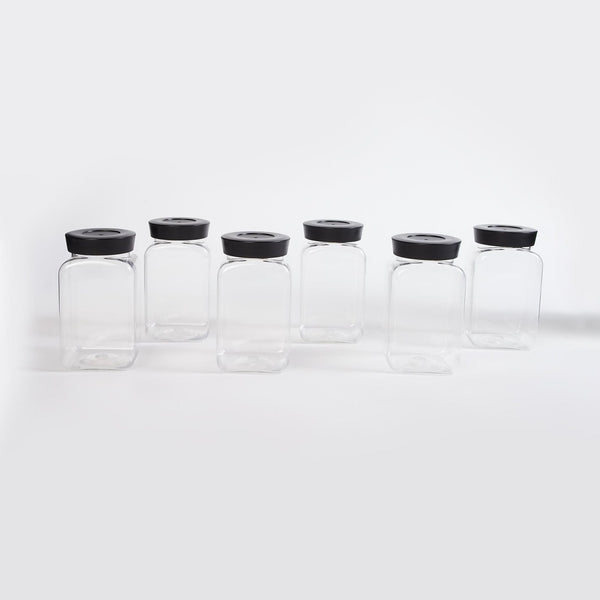Storage Containers, Set of 6 - 500ml