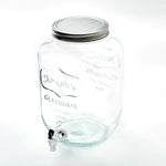 Glass Dispenser with Lid - 8L