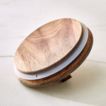 Glass Jar with Acacia Wood Lid - 600ml