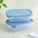 Set of 2 Polypropylene Containers - 600ml