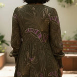 Olive Grove Mini Dress