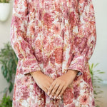 Dusky Rose Mini Dress