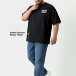 Don't Go Broke Trying To Look Rich Men's Oversized T-Shirt